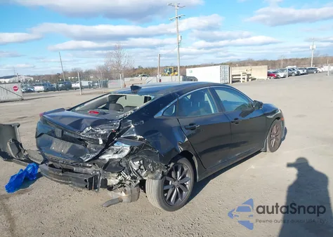 2020 Honda Civic Ex z USA, uszkodzony, nr VIN 19XFC1F37LE018368